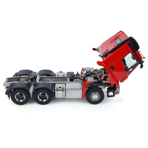 TOUCAN RC HOBBY Metal Chassis 1/14 RC Tractor Truck RTR 6x6 Remote Control Car 3-Speed Gearbox