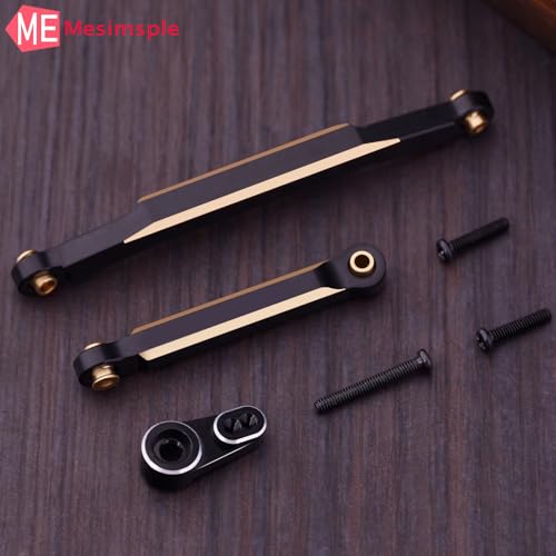 FCX24 Brass Steering Link & Servo Horn for FMS 1/24 FCX24 Series 1/18 FCX18 LC80 Servo Arm Upgrades Part