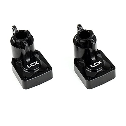 LCX Racing 1/18th RC Crawler Car Rear Portal Axles Aluminum Portal Axle Components for Axial Capra UTB18 Unlimited Trail Buggy, Upgrades Parts Accessories (Portal Housing)