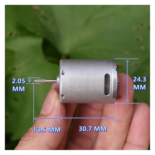 1pcs RK-370SD DC 6V-11.V 7.4V 30800RPM High Speed Power Large Mini 370 Carbon Brush Motor DIY Car Boat Model