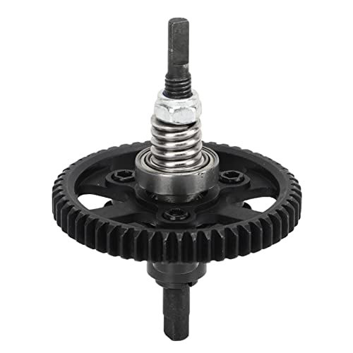 Generic Durable 54T Aluminum Steel Differential Slipper Clutch for Slash 4x4 (Black) - color: Black