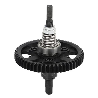 Generic Durable 54T Aluminum Steel Differential Slipper Clutch for Slash 4x4 (Black) - color: Black