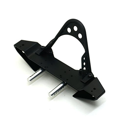 Maleonn RC Metal Front Bumper with LED Light and Tow Hook for 1/10 RC Crawler Car TRX-4 SCX10 SCX10 II 90046 SCX10 III AXI03007 Accessories Upgrades Parts