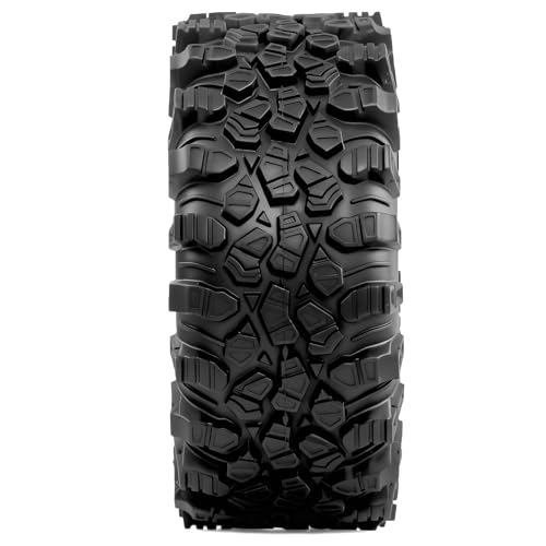 2.2 Crawler Tires Compatible with 2.2 Bealocks Wheels Rims, fit Traxxas TRX4 Sport,SCX10，Redcat Everest 10, Axial RBX10 Ryft 4WD Capra 4WS Rock Crawler