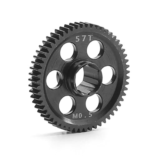 RC Car 0.5M 57T Hardened Steel Spur Gear for Arrma Grom ARA311196 | hardened steel spur gear for Arrma Typhon, Mojave, Granite Grom; replaces ARA311196 fitment