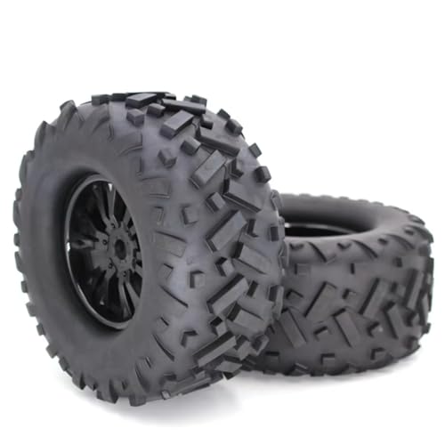 Compatible with 1/8 RC Car Modified Parts 170MM 2PCS Tire for Buggy Scale Truck Banner Wilderness Tires Wheels Hub RC Assortment