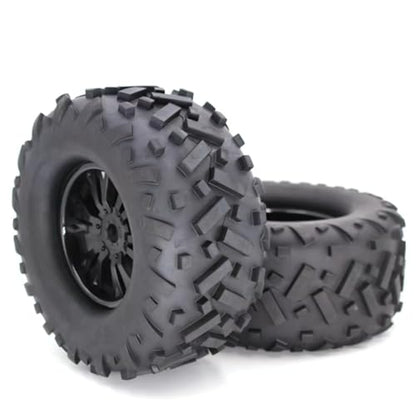 Compatible with 1/8 RC Car Modified Parts 170MM 2PCS Tire for Buggy Scale Truck Banner Wilderness Tires Wheels Hub RC Assortment