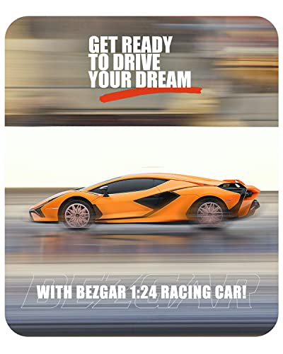 BEZGAR 1:24 Lamborghini Remote Control Car Licensed Lamborghini Sián FKP 37 | Official Lambo Replica, 2.4GHz Interference-Free Control, Ideal Toy for Boys 6-8, 8-12 & Adults, Hobby Collectible Model - color: Lambo-1:24 Lambo Sian