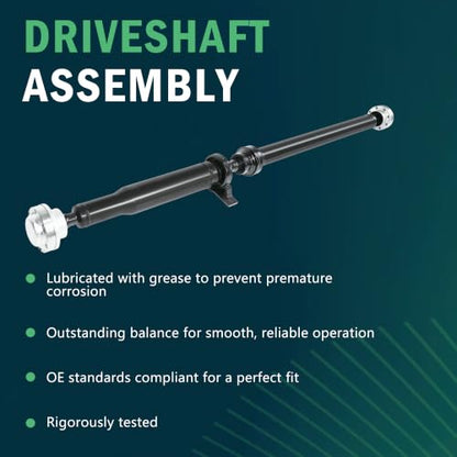 976-986 Rear Drive Shaft Assembly Axle Driveshaft | Compatible with Chrysler 300 Dodge Charger 2015-2019; Replace OE 68261528AD, 68212031AB, 68212031AC, 68212031AD, 68261528AA - color: Rear Drive Shaft, size: 976-986, 68212031AB