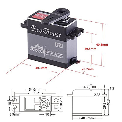 JX Servo CLS6322HV 21kg High Torque Metal Shell Tooth Digital Coreless Motor Servo for RC Car RC Boat Robort Arm Parts