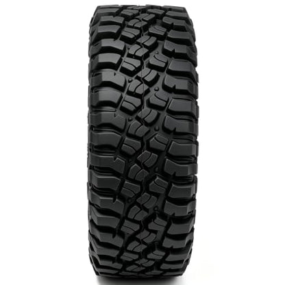 STMU 4Ppcs 1/10 RC Crawler Car 1.9in Crawler Tires 90mm*33mm Compatible with D90 4WD RC, Compatible with 1/12 RC Crawler MJX H12Y+ MN128 MN82S LC79 LC80 (Silvery) - color: Silvery