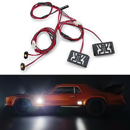 RC LED Light Kit Headlight Taillights Side Light | For 1/7 Felony 6S RC Car, Upgrades Accessories