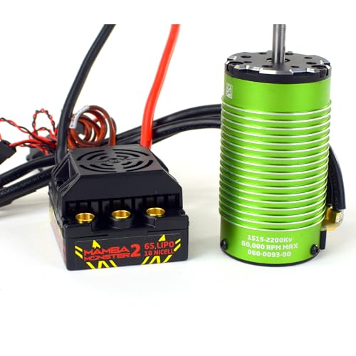 Castle Creations 1/8 Mamba Monster 2 25V ESC / 2200Kv Motor Combo CSE010010806 Electric Motors & Accessories