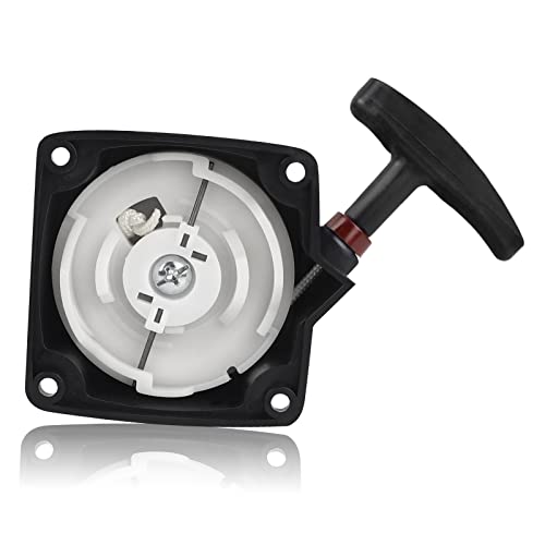 FLYPIG Recoil Pull Starter for 33cc 43cc 47cc 49cc 50cc Engine | Pocket Bike Dirt Bike Gas Scooter Chopper ATV Quad Mini-Choppers, Earthquake E43 Earth Auger Power Head