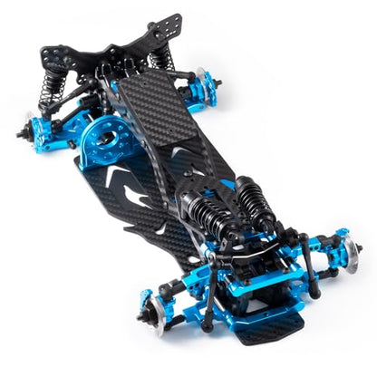 Alloy & Carbon RC Chassis Frame Body Kit for 1/10 Sakura D5 MINI+MR | RC Road Rear Wheel Drive Drift Car, Upgrades