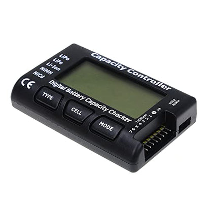 Goldby RC Cellmeter 7 Digital Battery Capacity Checker Controller Tester Voltage Tester Checker for LiPo Life Li-ion NiMH Nicd Battery