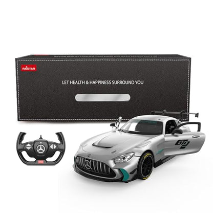 RASTAR 1/14 RC Car Mercedes AMG GT2 Toy Car Mercedes Remote Control Car for Kids, 2.4GHz Silver Model Car - color: Amg Gt2, size: 1/14
