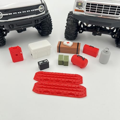 Generic 1/18 1/24 Rc Crawler Accessories Fit for 1/18 Trx4m 1/24 Axial Scx24