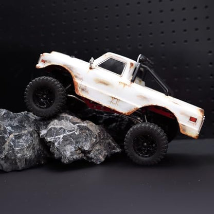 furitek FX118 Fury Wagon Ultimate Upgrade Kit Scale 1/18 RC Crawler RTR - Remote Control Car, RC Crawlers with High-End Upgrades Ready to Install for Adults (White (TT-0022)) - color: White (Tt-0022)