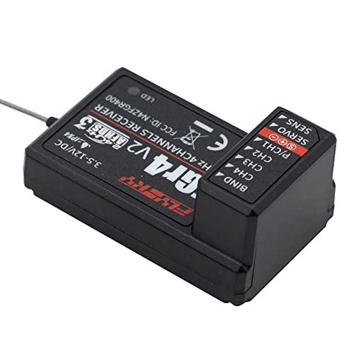 GoolRC Flysky FS-FGr4 V2 Receiver 2.4Ghz 4CH AFHDS3 Receiver for Flysky Noble FS-NB4 Transmitter