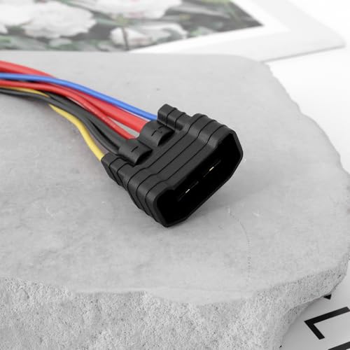 1x RC Car Lipo Battery Connector Cable Adapter 3S Hard-Case Battery Harness Connector with JST-XH Balance Plug Compatible with T-raxxas TRX 1/8 RC Car