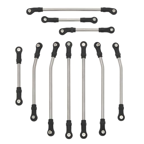 MEUS RACING TRX4 Links Set 324mm Wheelbase for Traxxas TRX4 1/10 RC Crawler Upgrades Parts, 10pcs
