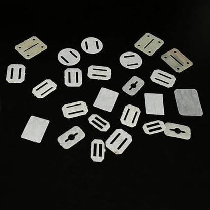 20PCS RC Plane Hinge Folding Leaf Paper Hinges Model Aileron Tail Wing Connector for RC Airplane Aircraft Helicopter DIY Model Plane Fix Wing Parts (25x20mm Shape1) - style: 25x20mm Shape1