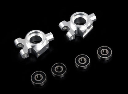 CNC Rear Wheel Hub Carrier Set for FG Monster RC Truck Rovan BM5