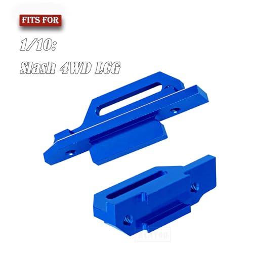 Aluminium Tall Battery Holder Mount Hold Down Upgrades Part for 1/10 Slash 4wd LCG Rally,Alloy Battery Mounting Plate Tray Battery Holder Mount with Strap,Navy Blue - color: Navy Blue - Parts