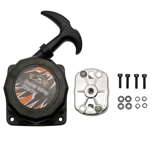 45CC Engine Super Easy Pull Start with Starter Dial Black for 1/5 Rovan Losi 5ive T RC CAR Parts - color: Black