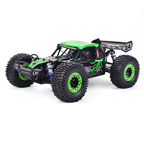 1/10 Scale 4WD RC Cars for Adults Brushless,Max 43 MPH Off-Road Fast RC Cars,Off-Road Remote Control Trucks (Green)