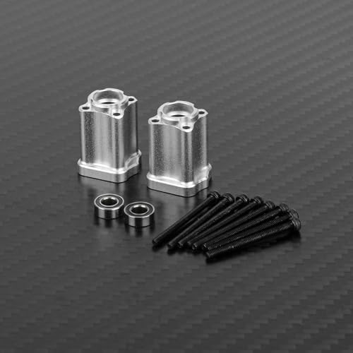RCAWD 7075 Rear Spindle Hub Carrier for Losi LMT 1/18, Rear Axle Mount Set Upgrade Parts #LOS214043 - color: Rear Hub Carrier