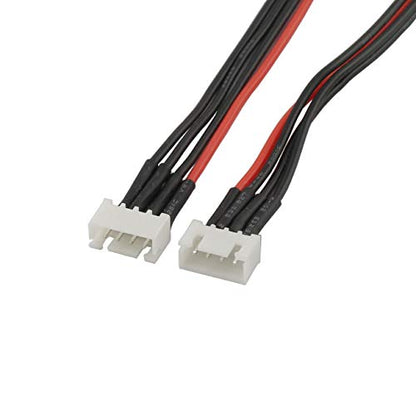 2pcs 15cm JST-XH 3S LiPo Balance Power Cable Connector 22AWG Extended Charging Wire Male Female Plug for RC Drone FPV Quadcopter Rechargeable Lipo Battery Charger DIY - size: 3S