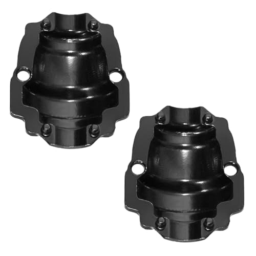 LRFHL Black Coating Brass Diff Covers for 1/32 Redcat Ascent-32 RC Car Upgrade - color: Brass Diff Covers