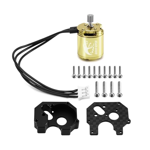INJORA Gold Viper 1721 Brushless Motor 2800KV for 1/24 SCX24 Upgrade