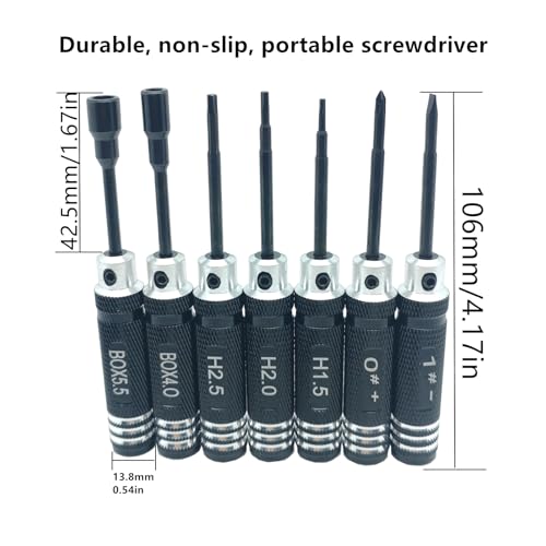 RC Car Repair Work Stand Repair Tool Set 360 Degree Rotation and 524PCS RC Screws Kit & RC Screwdrivers and Screws Pallet for 1/8 1/10 1/12 1/16 1/18 RC Crawler Truck Buggy Vehicle Scale Accessories