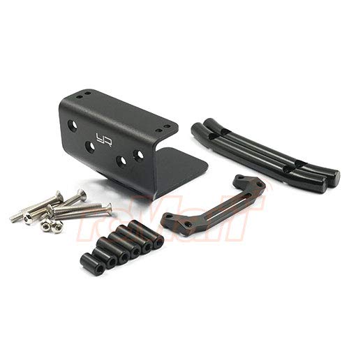 Yeah Racing Aluminum Skid Front Bumper for Tamiya Wild Willy 2 WR02/CB GF01 Black #TAWR-027BK