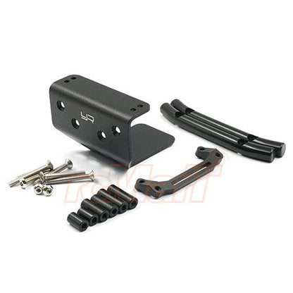 Yeah Racing Aluminum Skid Front Bumper for Tamiya Wild Willy 2 WR02/CB GF01 Black #TAWR-027BK