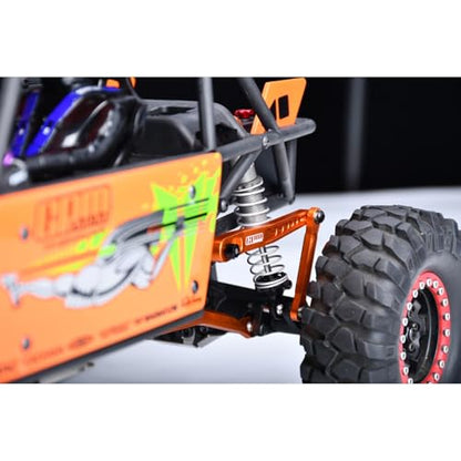 Aluminum 7075-T6 Alloy Rear Sway Bar Set for Vanquish 1:10 H10 Optic Kit/Yokohama RTR/Sparco RTR Rock Crawler Upgrades - Silver