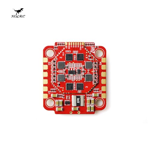 HGLRC Zeus 60A ESC BL32 3-6S 4in1 M3 with Heat Sink, Supports DShot600/300/150/Oneshot125/42 MultiShot for FPV Racing Drone Freestyle