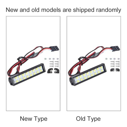RC LED Light Bar Roof Lamp 16pcs Lamp Beads Super Bright Spare Parts RC Crawler Cars, Hobby RC Power Plant & Driveline Systems RC LED Light Bar Roof LED Lamp Kit RC Roof Lamp