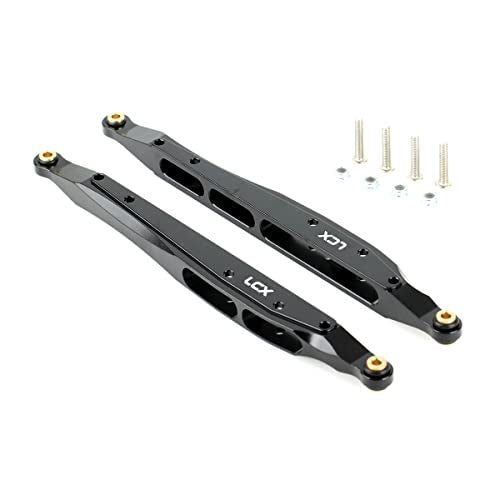 LCX Racing 1/10th RC Crawler Car CNC Machined Rear Trailing Arms Rear Link Linkage for Axial RBX10 RYFT AXI03009 AXI03005, Upgrades Parts Accessories