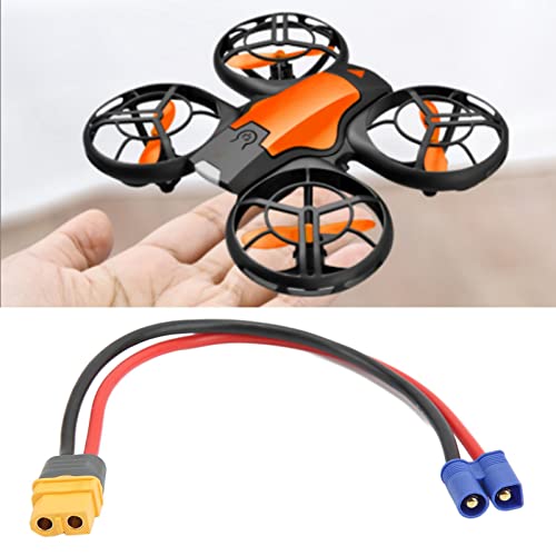 SWOQ Convenient and Convenient Resistance for EC3 malefemale connectors, EC3 Male Plastic Copper Cable for RC car