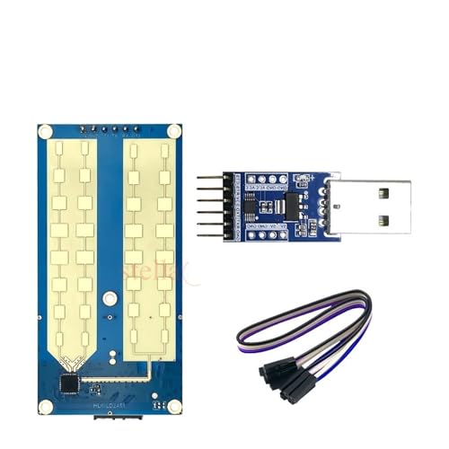 HLK-LD2451 24Ghz Road Vehicle Car Status Detection Sensor Ranging Speed Module Millimeter Wave Radar Blind Spot LD2451 Test Kit(HLK-LD2451 Test Kit) - color: HLK-LD2451 Test Kit
