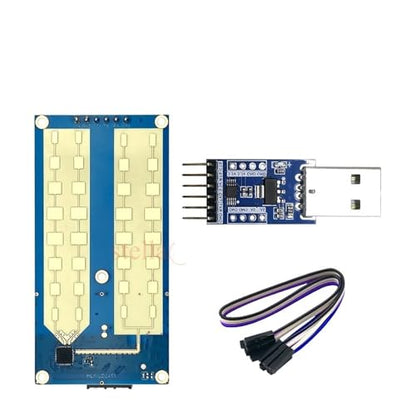 HLK-LD2451 24Ghz Road Vehicle Car Status Detection Sensor Ranging Speed Module Millimeter Wave Radar Blind Spot LD2451 Test Kit(HLK-LD2451 Test Kit) - color: HLK-LD2451 Test Kit