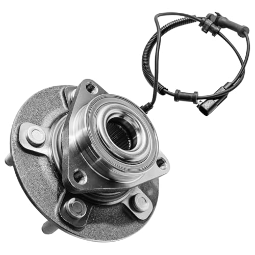 Detroit Axle - 4WD Front CV Axle Kit 2012-2018 Ram 1500 | 2013 2014 2015 2016 2017 CV Axle Wheel Bearing Hub Assembly Replacement - size: 2WX34496/Pair