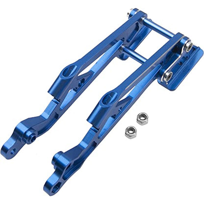 ShareGoo Aluminum Alloy Rear Wing Mount Upgrade Parts Compatible with Arrma 1/8 Kraton Notorious Outcast Talion Typhon 6S BLX RC Car,Replace of AR320347 (Blue) - color: Blue