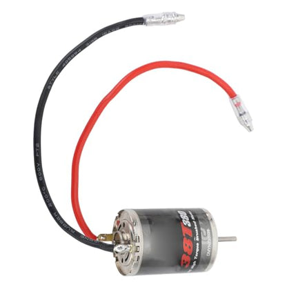 380 Brushed Motor 38 Turn High Torque Power Low Friction Electric 380 Motor Stainless Steel Construction for Traxxas 1/16 Model RC Cars