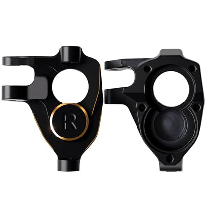 Brass Portal Steering Knuckle Weights for VP F10, CNC Front Knuckles Fits Plastic/Aluminum Portal Axle, Lower COG for Vanquish VRD VS4-10 Phoenix F10 Portal Axle 1/10 RC Crawler Upgrades - style: Steering Knuckle for F10 Portal Axle