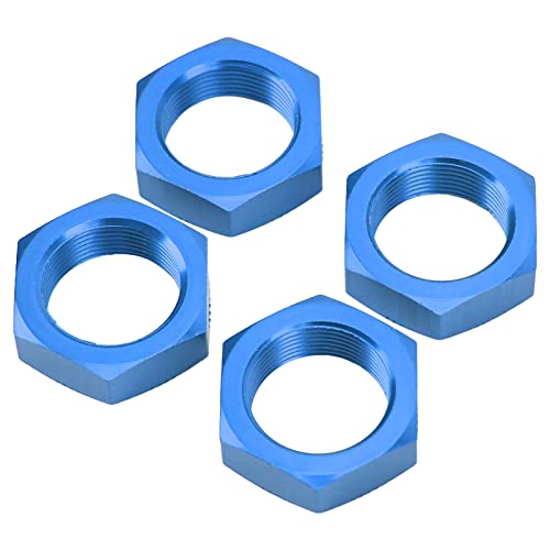 4PCS 24mm Wheel Hex Hub Nut, Light Weight RC Wheel Nuts for RC Car(Dark Blue)